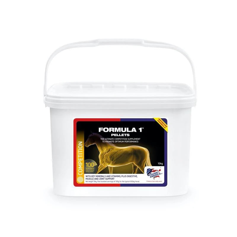 Formula 1 Pellets -  Suplemento Completo para Caballos de Competición