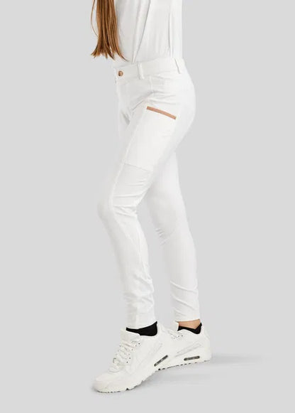 Junior Millie pantalones Rosegold F/G - Blanco