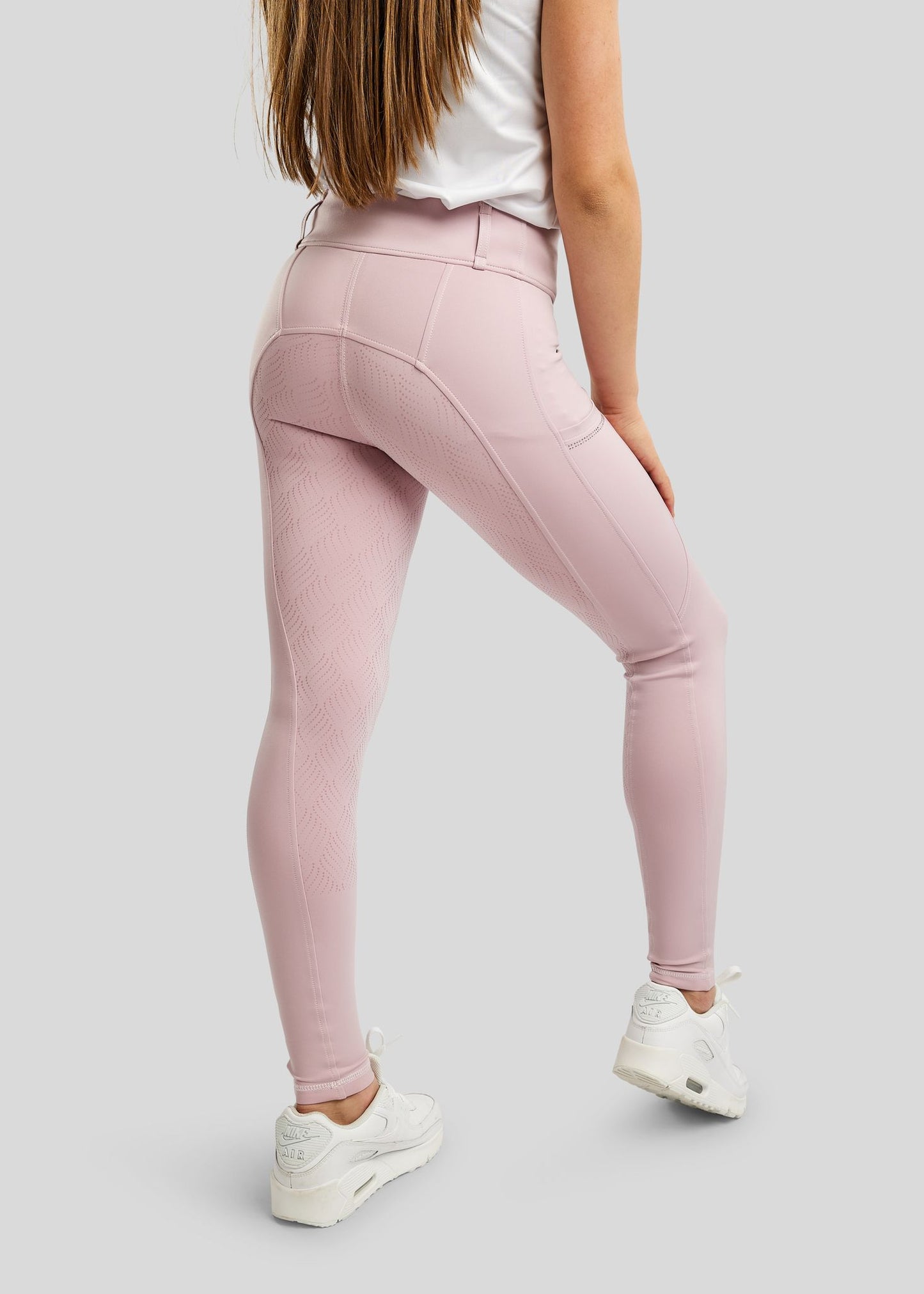 MoEverlisa legging Montar FG con cristales caviar - Cheeky Pink