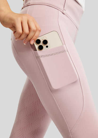 MoEverlisa legging Montar FG con cristales caviar - Cheeky Pink