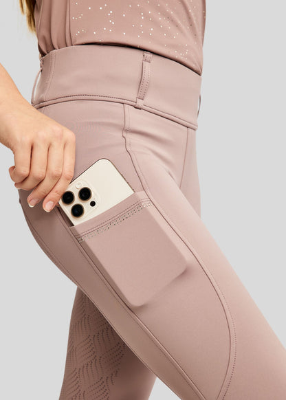 MoEverlisa legging Montar FG con cristales caviar - Blush