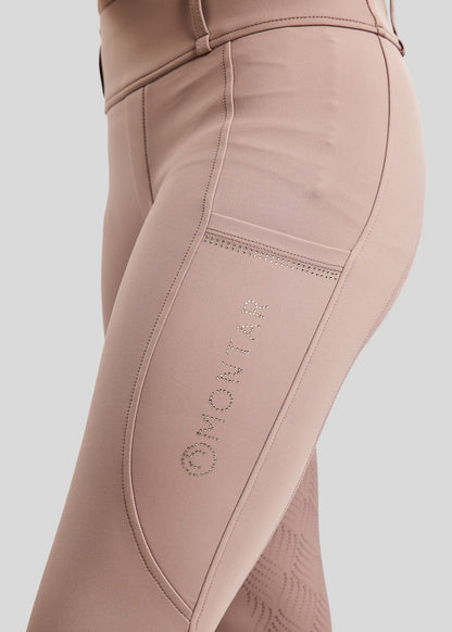 MoEverlisa legging Montar FG con cristales caviar - Blush