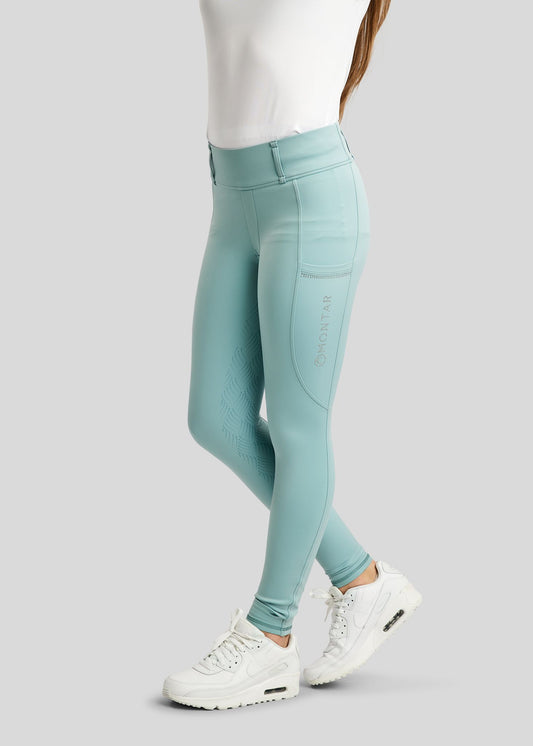 MoEverlisa legging Montar FG con cristales caviar - Stone Blue