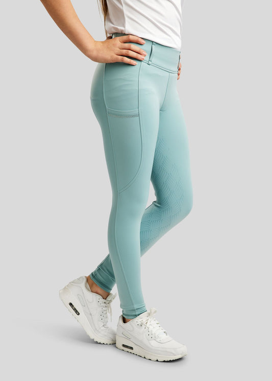 MoEverlisa legging Montar FG con cristales caviar - Stone Blue