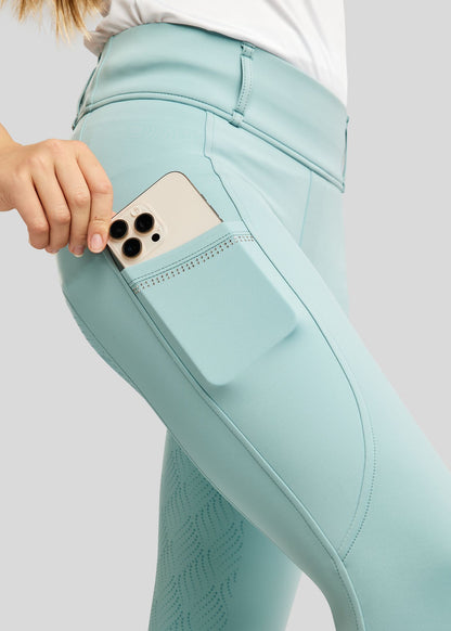 MoEverlisa legging Montar FG con cristales caviar - Stone Blue