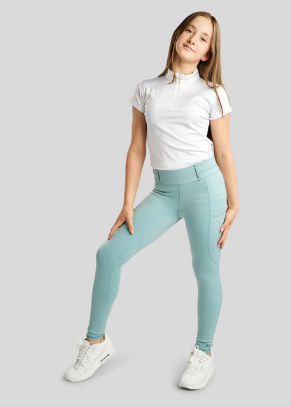 MoEverlisa legging Montar FG con cristales caviar - Stone Blue