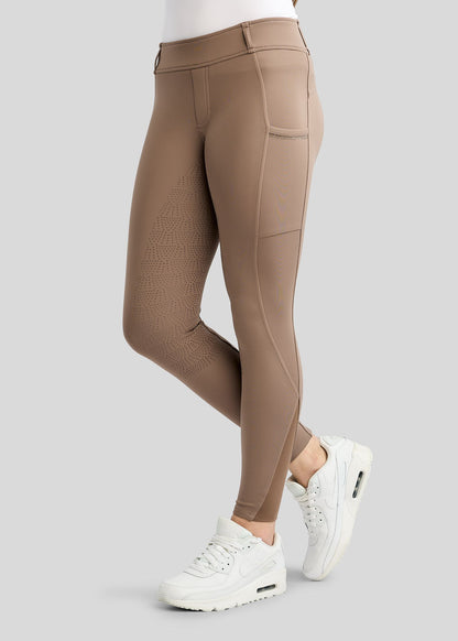 MoEverline Junior Legging Hybrid F/G  Golden Quartz - Nougat Brown