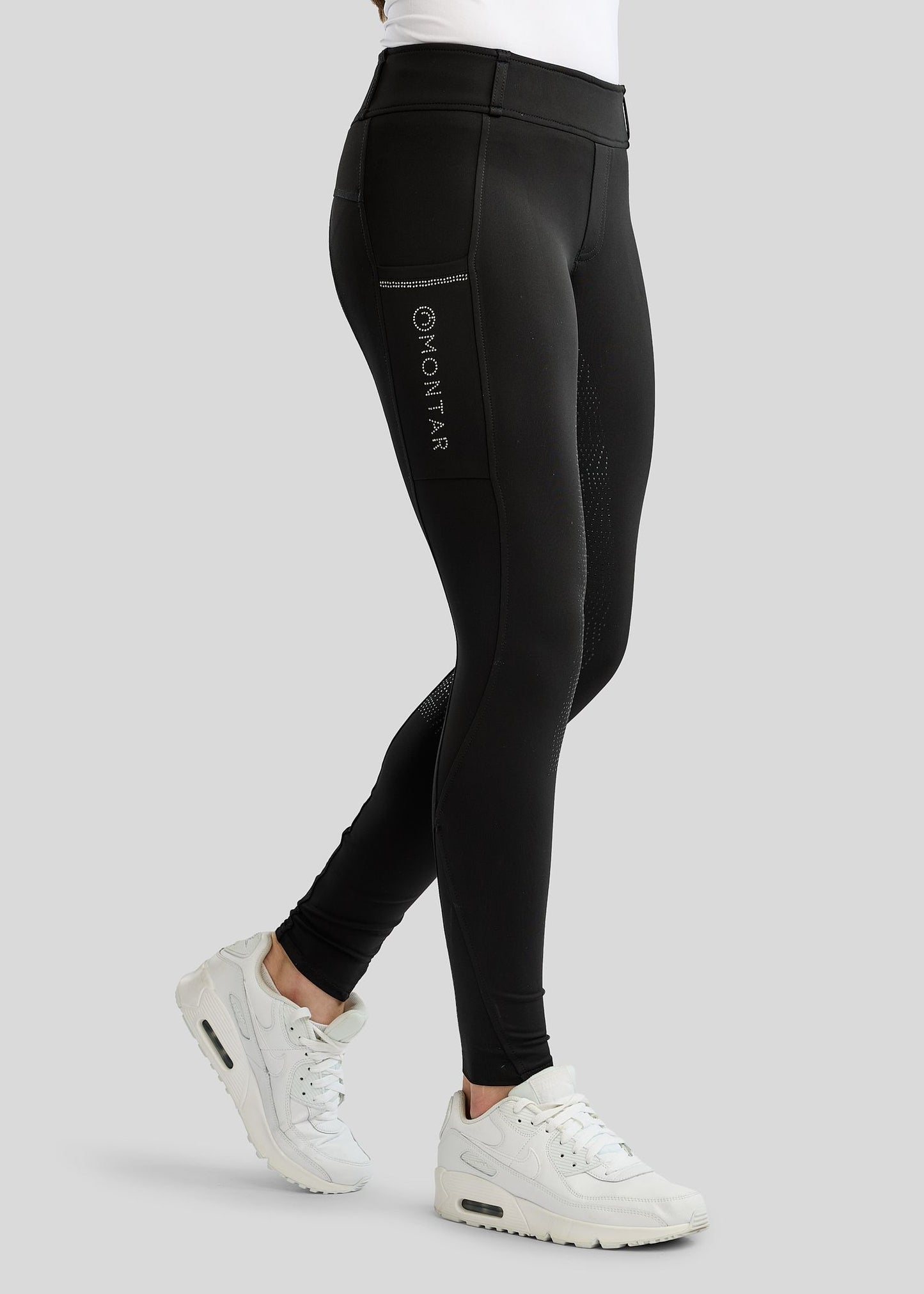 MoEverline Junior Legging Hybrid F/G Golden Quartz - Negro