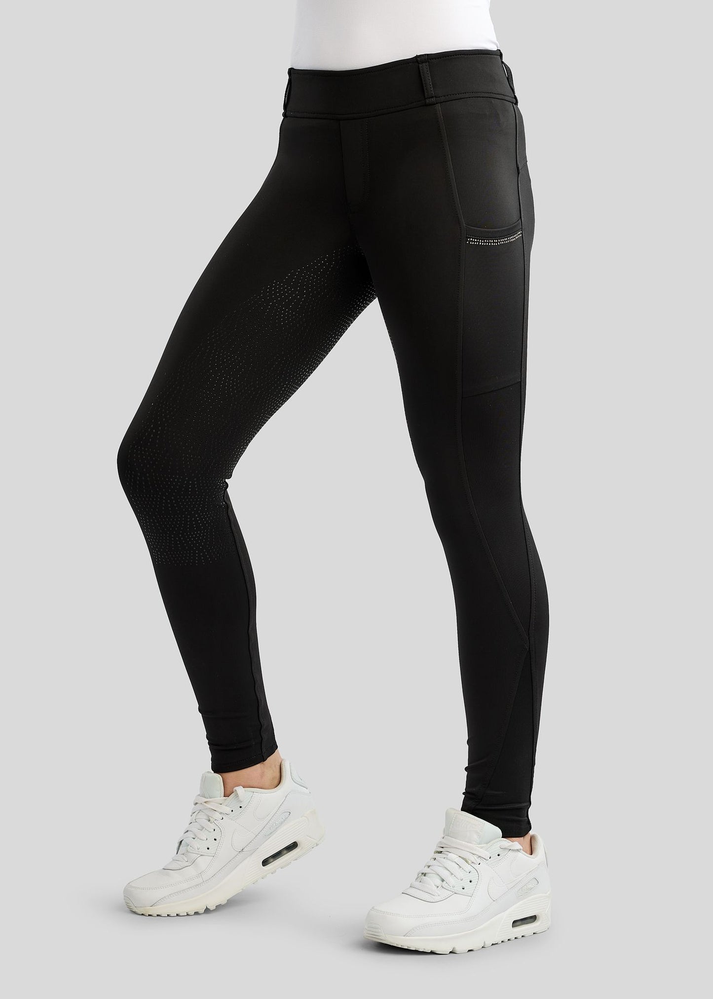 MoEverline Junior Legging Hybrid F/G Golden Quartz - Negro