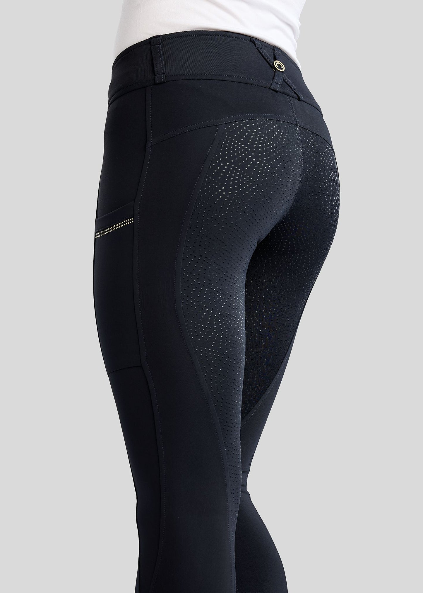 MoEverline Junior Legging Hybrid Golden Quartz - Navy
