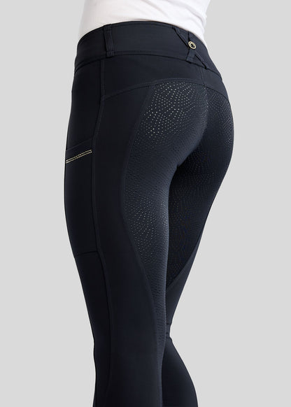 MoEverline Junior Legging Hybrid Golden Quartz - Navy