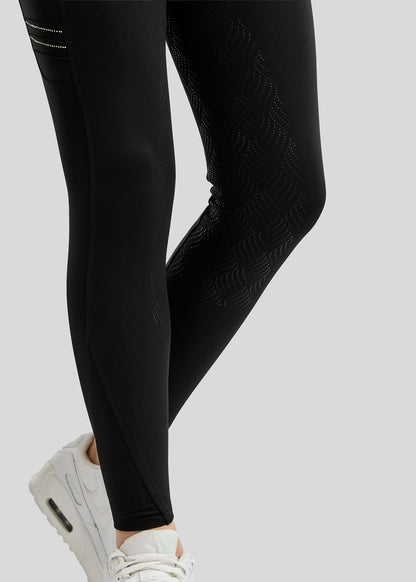MoWilma Leggings Junior  Hybrid F/G Golden Quarz - Negro