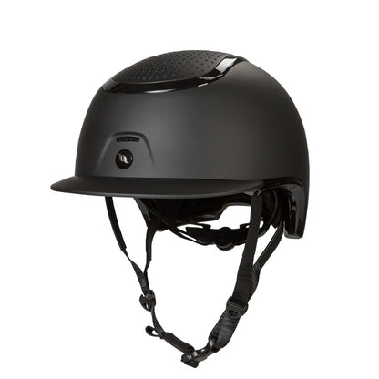 Casco de equitación Strixx Back on Track Mate/Gloss