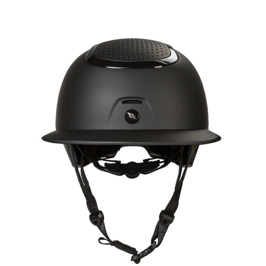 Casco de equitación Strixx Back on Track Mate/Gloss Visera solar