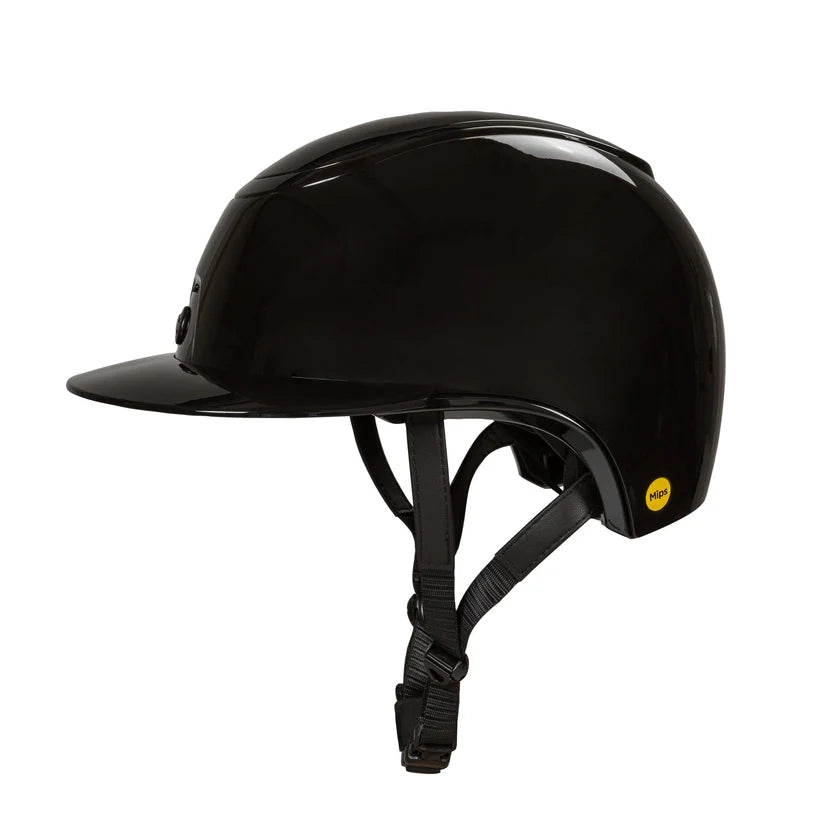 Casco de equitación Strixx Back on Track Gloss/Gloss Visera Solar