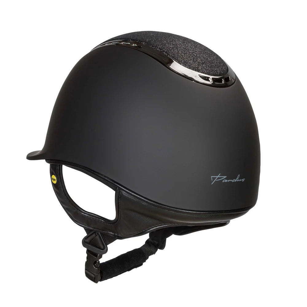 Casco de equitación EQ3 Pardus Smooth Top Strass