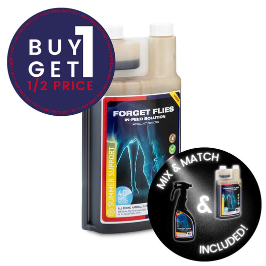 Forget Flies In-Feed Solution – Apoyo interno frente a moscas 1L