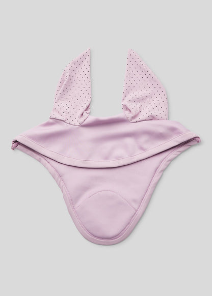 MoFly Orejeras de verano Mesh Softshell y logo en brillis color champán - Cheeky Pink