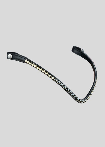 FAIR Frontalera de Cuero Premium Montar - Golden Quarz