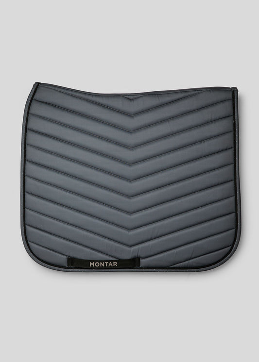 FAIR sudadero doma Montar con Gun Metal Cristales - Gris