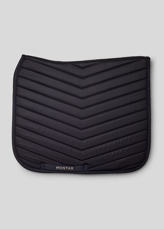 FAIR sudadero doma Montar con Gun Metal Cristales - Navy