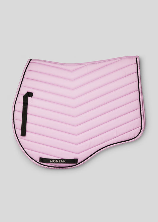 FAIR sudadero salto Montar con Gun Metal Cristales - Candy Pink