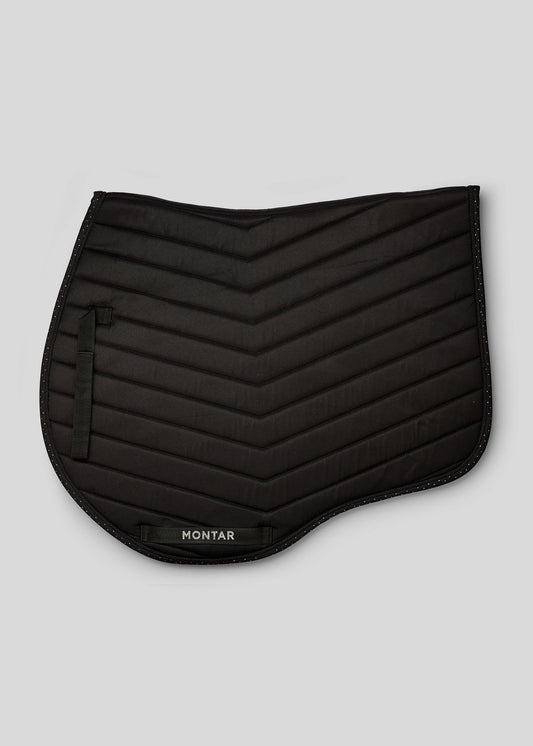 FAIR sudadero salto Montar con Gun Metal Cristales - Negro