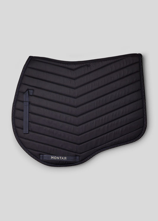 FAIR sudadero salto Montar con Gun Metal Cristales - Navy
