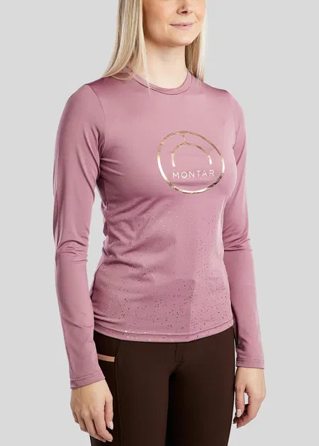 MoNille Baselayer con detalles en Rose Gold - Dusty Rose