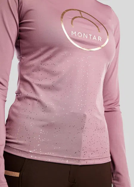 MoNille Baselayer con detalles en Rose Gold - Dusty Rose