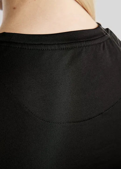 MoNille Baselayer con detalles en Rose Gold - Negro