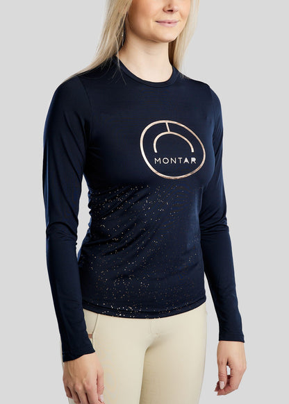 MoNille – Baselayer femenino con detalles en oro rosa