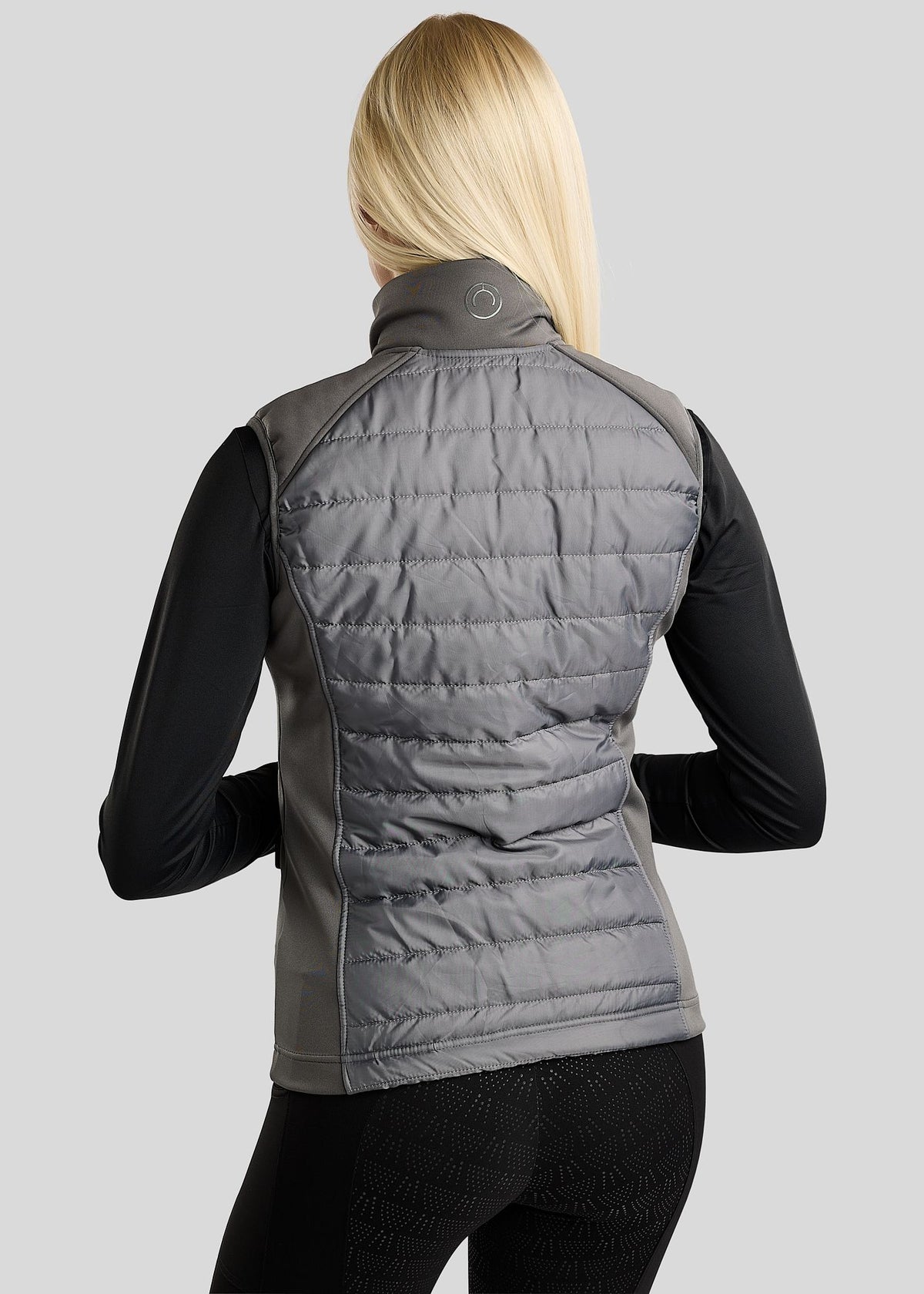 Emma chaleco Softshell Hybrid - Gris