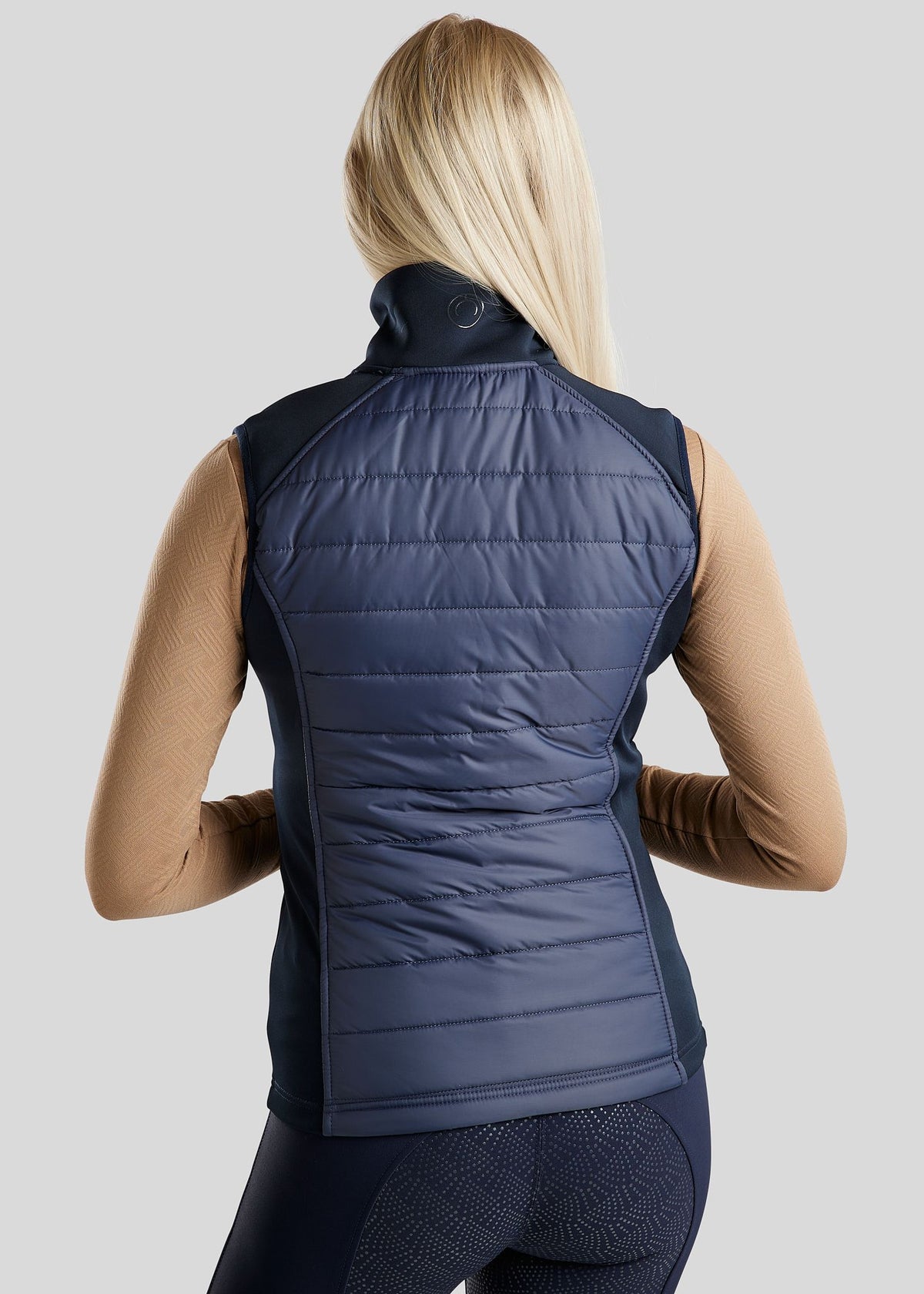 Emma chaleco Softshell Hybrid - Navy