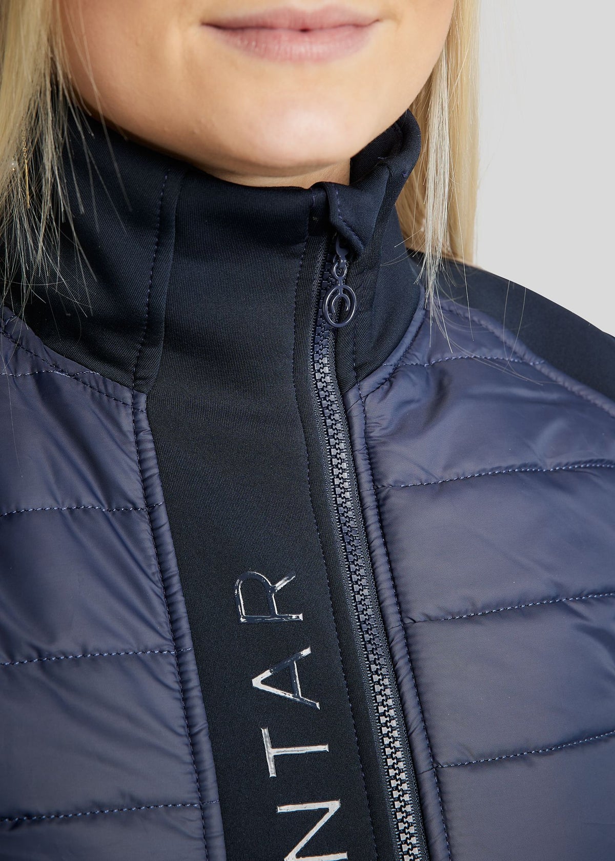 Emma chaleco Softshell Hybrid - Navy