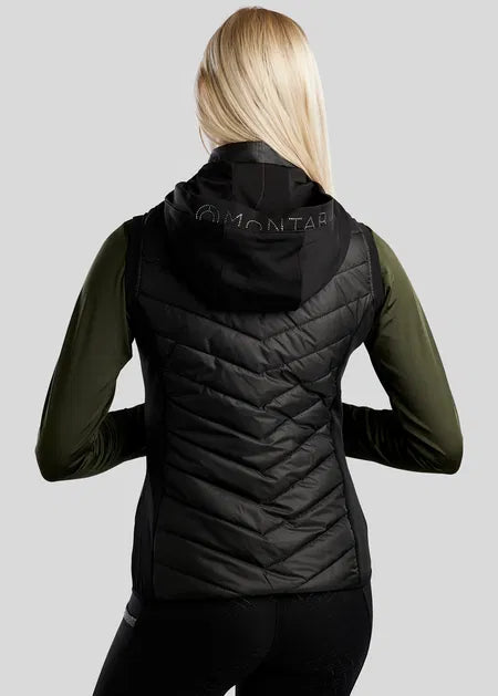 MoEliza Hybrid bodywarmer Gun metals - Negro
