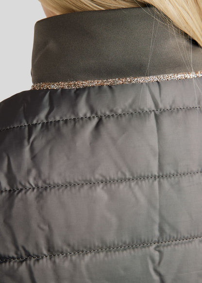 MoLila Chaleco Hybrid Bodywarmer Cristales caviar - Gris
