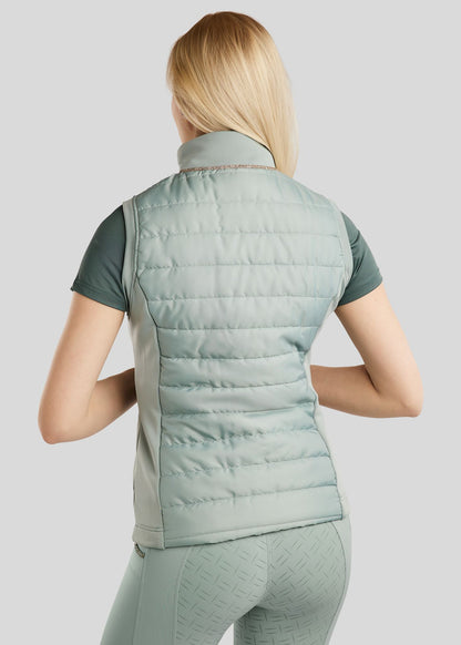 MoLila Chaleco Hybrid Bodywarmer Cristales caviar - Turin
