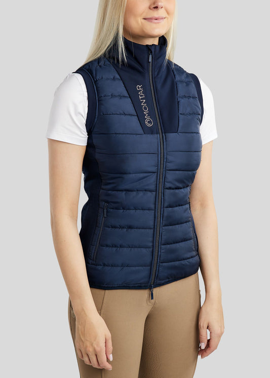 MoCaroline chaleco híbrido - Navy