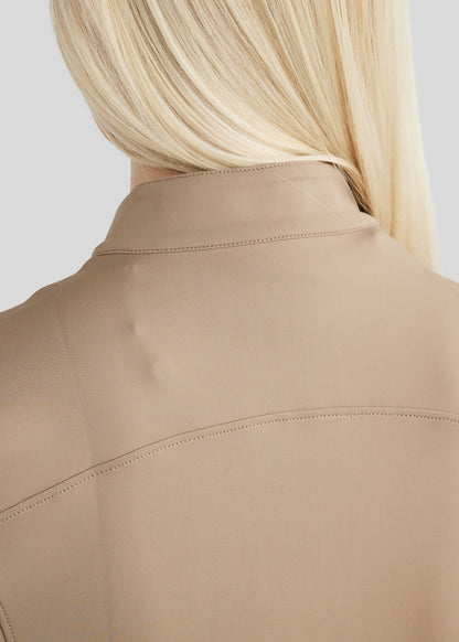 MoDahne Vest con cristales champagne - Taupe