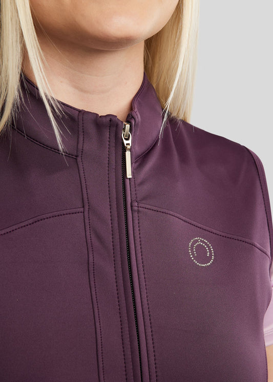 MoDahne Vest con cristales champagne - Fig