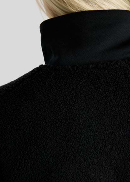 MoEbba chaleco Teddy - Negro