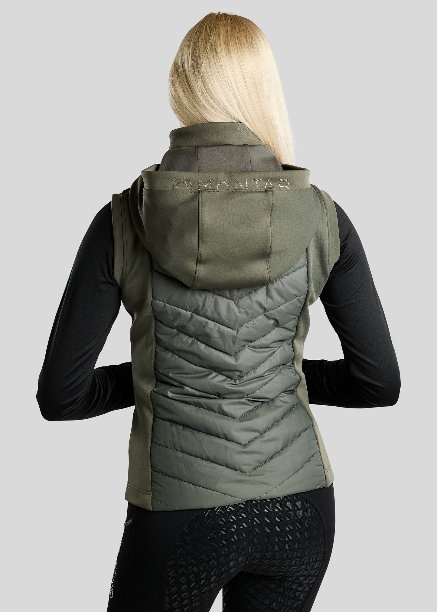 MoEverline Chaleco Hibrido - Forest Green