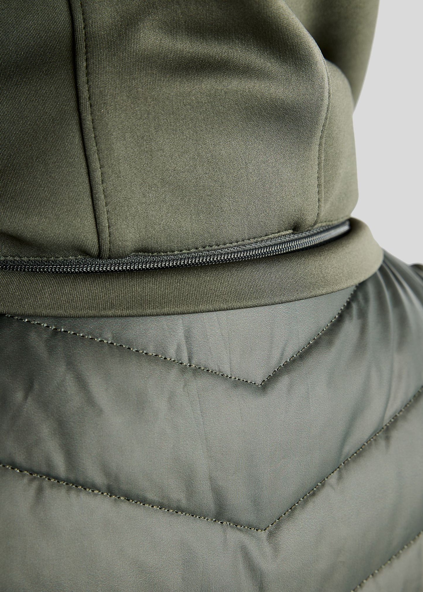 MoEverline Chaleco Hibrido - Forest Green