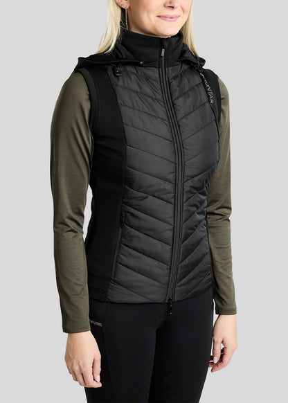 MoEverline Chaleco Hibrido - Negro