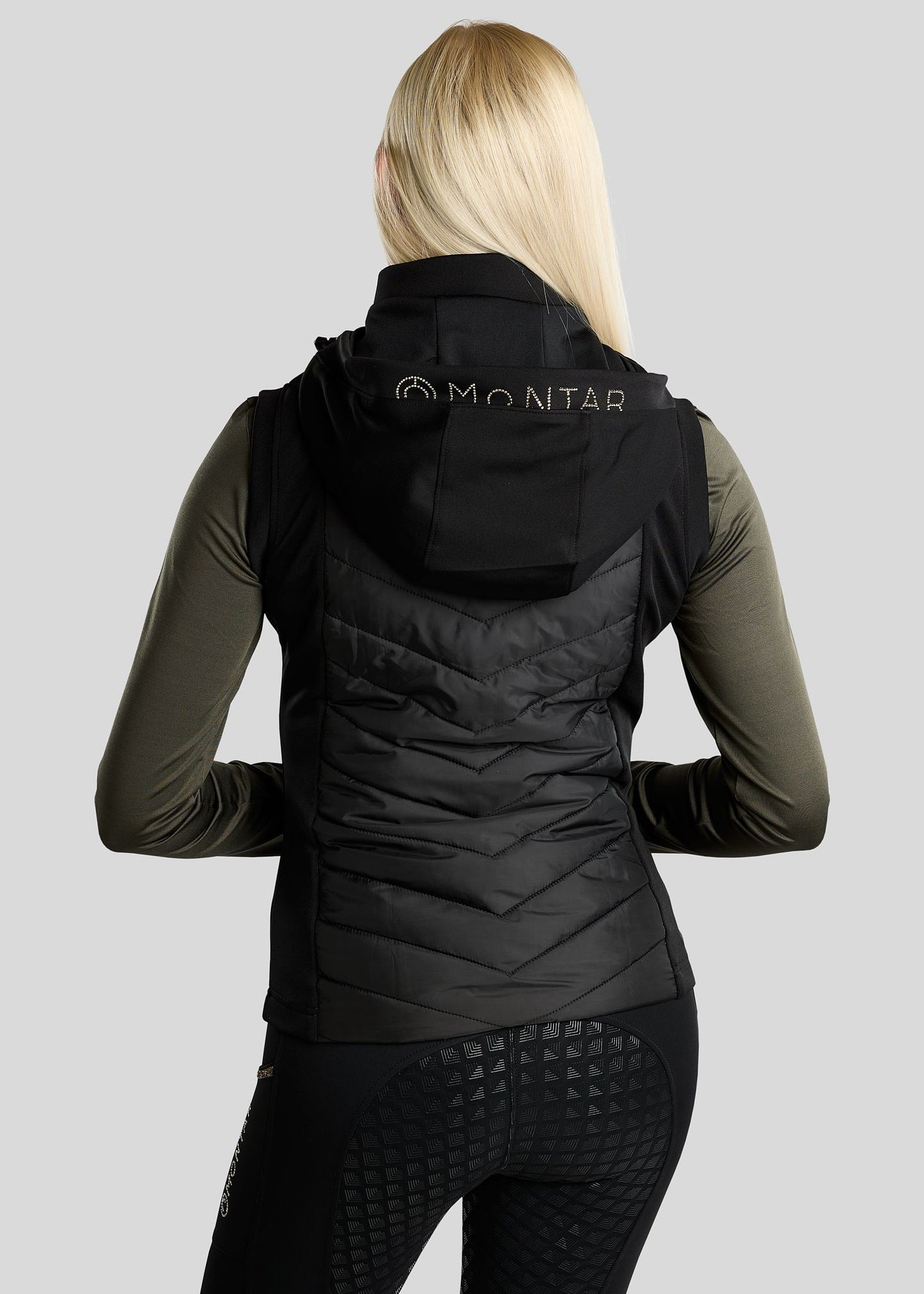 MoEverline Chaleco Hibrido - Negro