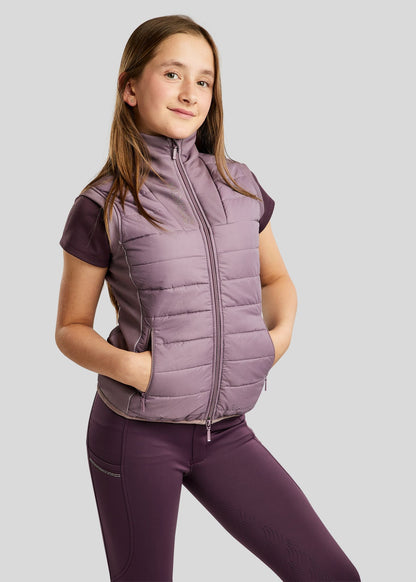 MoCaroline Junior Hybrid Bodywarmer con cristales champagne - Blush
