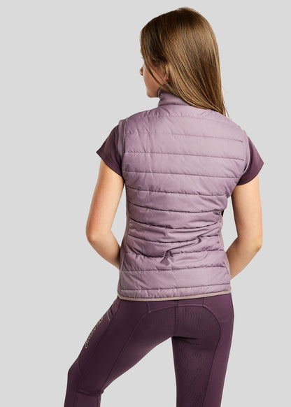 MoCaroline Junior Hybrid Bodywarmer con cristales champagne - Blush