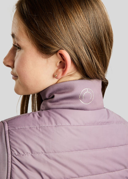 MoCaroline Junior Hybrid Bodywarmer con cristales champagne - Blush