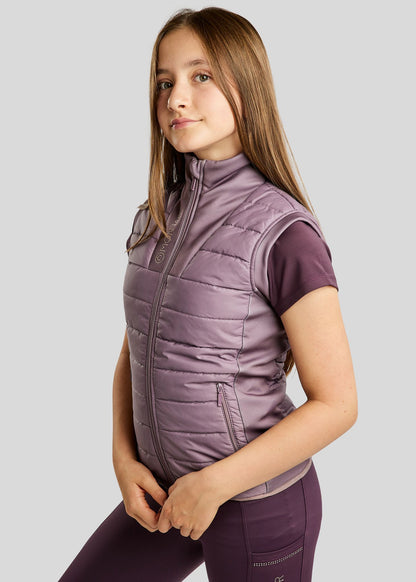 MoCaroline Junior Hybrid Bodywarmer con cristales champagne - Blush